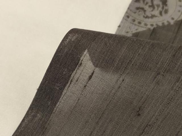 平和屋着物＊夏物 日本のお笑いタレント 俳優 画家 書家 片岡鶴太郎 訪問着 紗 蜻蛉 小田急百貨店扱い 正絹 逸品 AABG5449jd