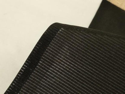 平和屋着物＊夏物 黒留袖 絽 刺繍 松 金銀糸 銀彩 正絹 逸品 AABG5454jd