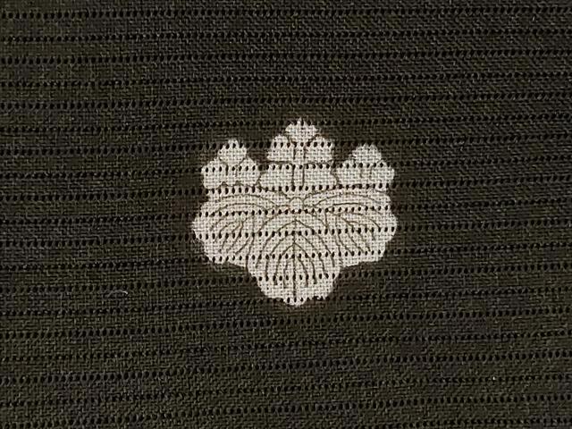 平和屋着物＊夏物 黒留袖 絽 刺繍 松 金銀糸 銀彩 正絹 逸品 AABG5454jd