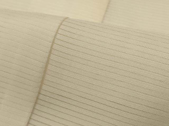 平和屋着物＊夏物 長襦袢 絽 鳥の子色 正絹 逸品 AABG5463jd