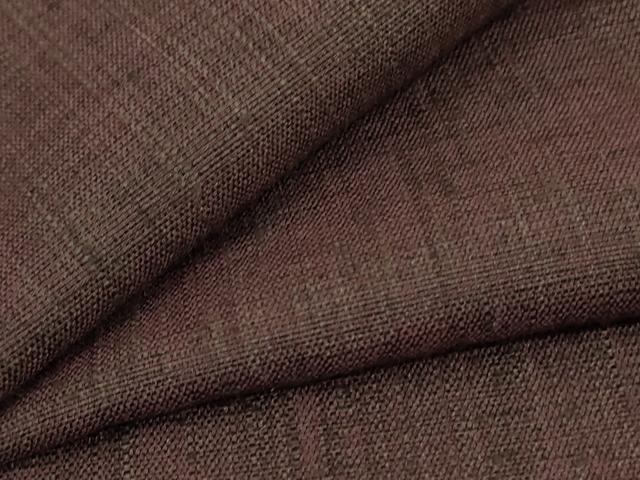 平和屋着物＊夏物 手織竹絲布 紬 憲法色 康石オリジナル 絹×竹糸 反端付き 未使用 AABG5467jd