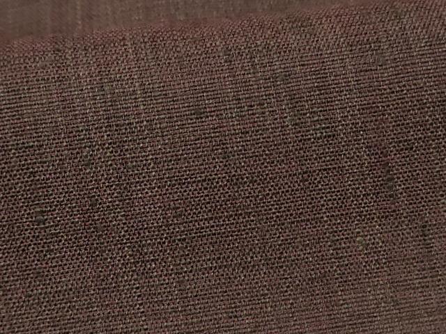 平和屋着物＊夏物 手織竹絲布 紬 憲法色 康石オリジナル 絹×竹糸 反端付き 未使用 AABG5467jd