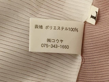 平和屋着物＊夏物 小紋 絽 鷺草 暈し染め 洗える着物 AABG5481jd