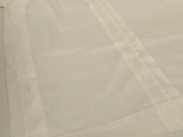 平和屋着物＊夏物 長襦袢 絽 白色 洗える着物 AABG5485jd