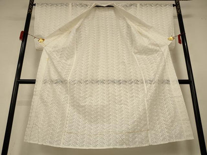 平和屋着物＊夏物 長襦袢 総レース 花づくし 綿 逸品 AABG5486jd