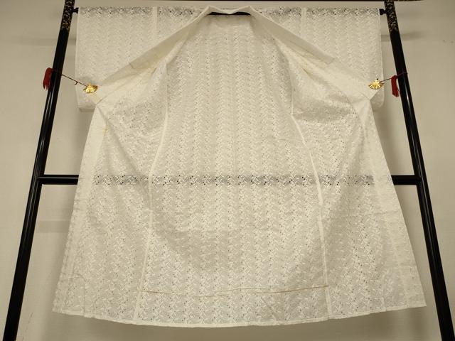 平和屋着物＊夏物 長襦袢 総レース 花づくし 綿 逸品 AABG5486jd