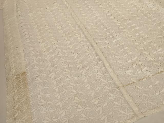 平和屋着物＊夏物 長襦袢 総レース 花づくし 綿 逸品 AABG5486jd
