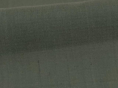 平和屋着物＊夏物 色無地 紗紬 革色 正絹 逸品 AABG5489jd