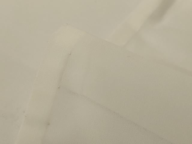 平和屋着物＊夏物 長襦袢 紗 白色 洗える着物 AABG5495jd