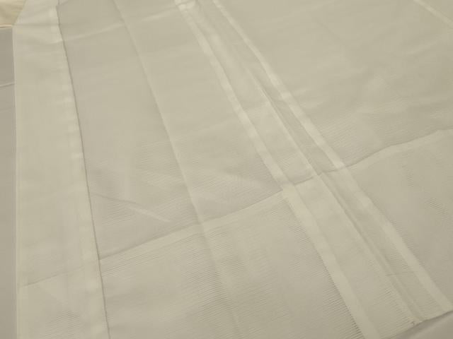 平和屋着物＊夏物 長襦袢 絽 白色 洗える着物 AABG5496jd