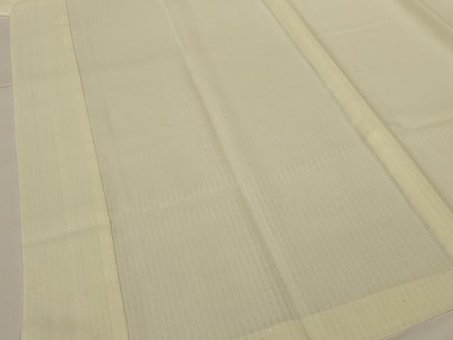 平和屋着物＊夏物 長襦袢 紗 鳥の子色 正絹 逸品 AABG5504jd