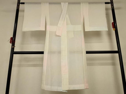 平和屋着物＊夏物 長襦袢 紗 霞文 暈し染め 正絹 逸品 AABG5505jd