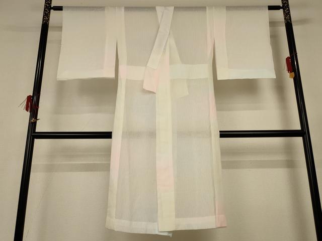 平和屋着物＊夏物 長襦袢 紗 霞文 暈し染め 正絹 逸品 AABG5505jd