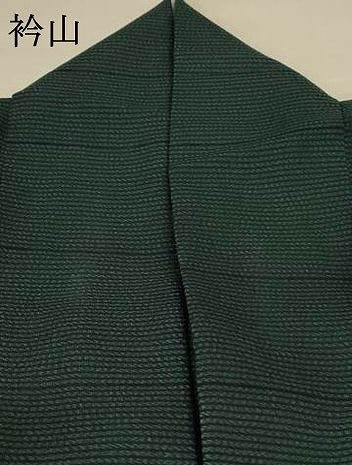 平和屋着物＊夏物 小紋 紗 横縞 正絹 逸品 AABG5513jd