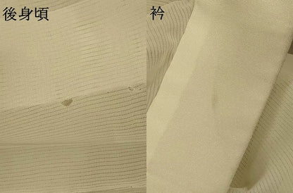 平和屋着物＊夏物 長襦袢 絽 白色 洗える着物 AABG5517jd