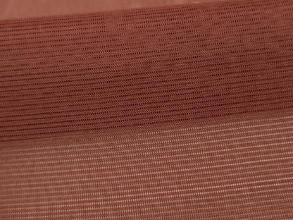 平和屋着物＊夏物 男性 色無地 アンサンブル 絽 赤褐色 正絹 逸品 AABG5526jd