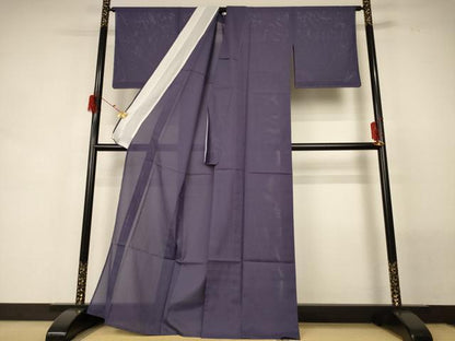 平和屋着物＊夏物　色無地　絽　褐色　正絹　逸品　未使用　AABG5531jd