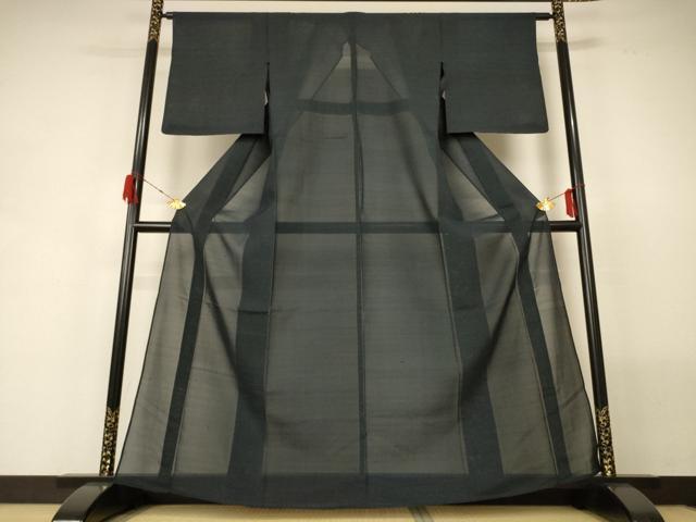平和屋着物＊夏物 本場大島紬 夏大島 9マルキ 正絹 逸品 AABG5534jd