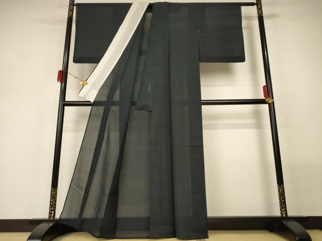 平和屋着物＊夏物 本場大島紬 夏大島 9マルキ 正絹 逸品 AABG5534jd