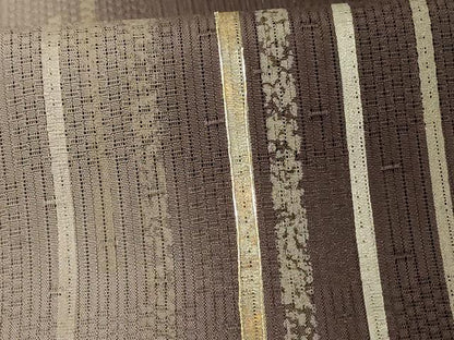 平和屋着物＊夏物 訪問着 変わり絽 駒刺繍 縞 暈し染め 正絹 逸品 AABG5538jd