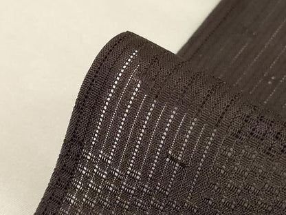 平和屋着物＊夏物 訪問着 変わり絽 駒刺繍 縞 暈し染め 正絹 逸品 AABG5538jd