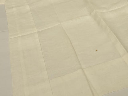 平和屋着物＊夏物　長襦袢　草花文紗　砥粉色　麻　逸品　AABG5541jd