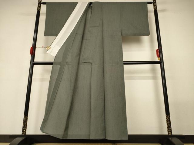平和屋着物＊夏物 本場大島紬 夏大島 縞 正絹 逸品 AABG5563jd