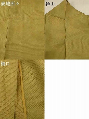 平和屋着物＊夏物 色無地 絽 木蘭色 正絹 逸品 AABG5584jd