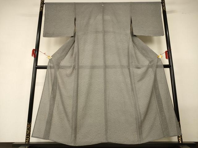 平和屋着物＊夏物 江戸小紋 絽 鮫小紋柄 正絹 逸品 未使用 AABG5585jd