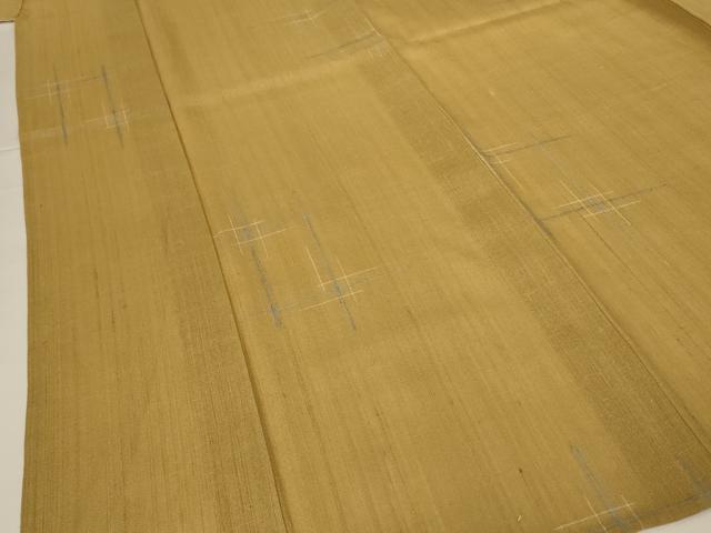 平和屋着物＊夏物 紗紬 井桁絣 高島屋扱い 正絹 逸品 AABG5587jd