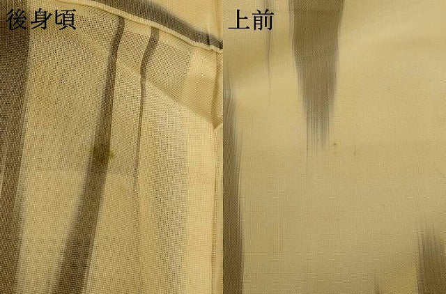 平和屋着物＊夏物 小紋 紗 霞文 正絹 逸品 未使用 AABG5592jd