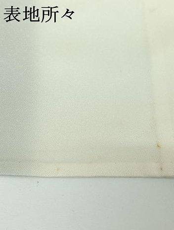 平和屋着物▽訪問着 単衣 刺繍 流水花文 暈し染め 金銀糸 金彩 正絹 逸品 AABG5614jh