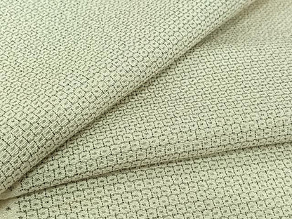 平和屋着物▽本塩沢　単衣　蚊絣　松坂屋扱い　正絹　逸品　AABG5629jh