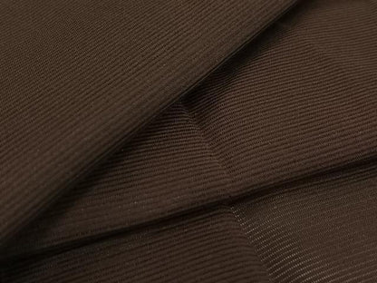 平和屋着物▽道行コート スリーシーズン 春夏秋 塵除け 黒鳶色 ロングコート 正絹 逸品 AABG5649jh