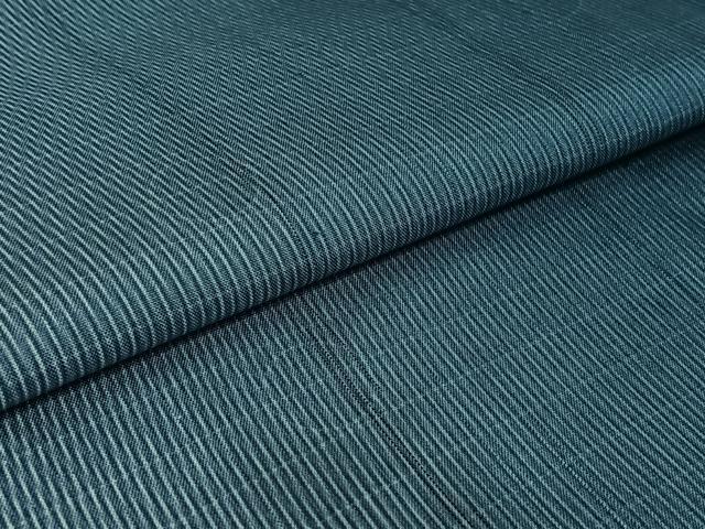 平和屋着物▽上質な紬 単衣 霞文 暈し染め さが美扱い 正絹 逸品 AABG5652jh