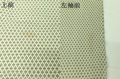 平和屋着物▽小紋　単衣　花菱文　洗える着物　AABG5656jh