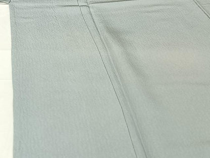 平和屋着物▽上質な色無地 単衣 水色 正絹 逸品 AABG5670jh