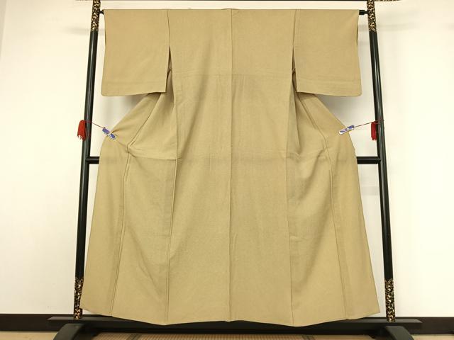 平和屋着物▽江戸小紋 単衣 鮫小紋柄 正絹 逸品 AABG5673jh