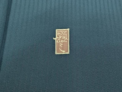 平和屋着物▽本加賀友禅作家 牧野顕三 訪問着 無双 絽袷 絽×絽 流水花文 正絹 逸品 AABG5696jh