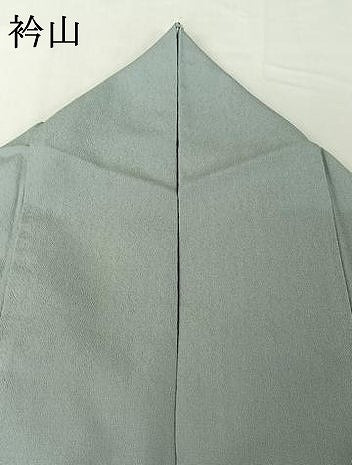 平和屋着物▽本塩沢 単衣 秘色色 証紙付き 正絹 逸品 AABG5709jh