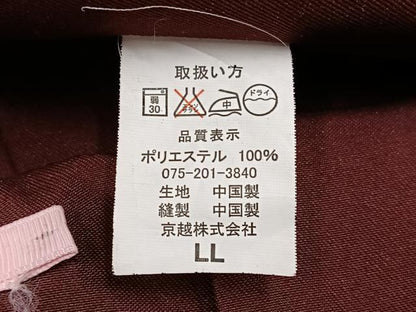 平和屋着物●女性　行灯袴　刺繍　舞桜文　金糸　洗える着物　AABG5722ph