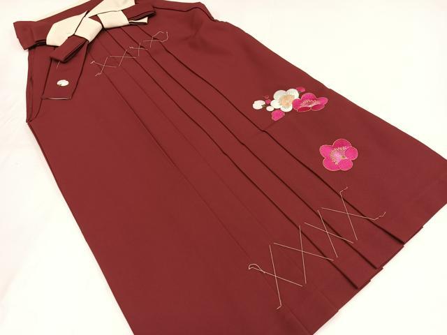 平和屋着物●平祐奈　女性　行灯袴　梅　洗える着物　未使用　AABG5729ph