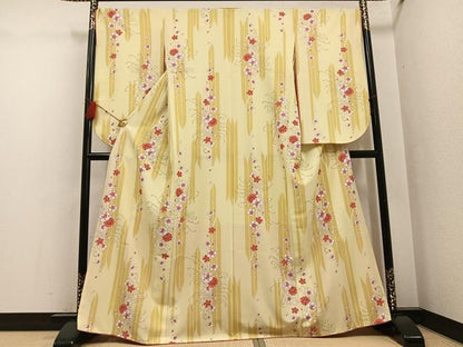 平和屋着物●小振袖　二尺袖　桜間道　洗える着物　AABG5741ph