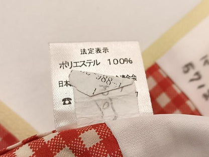 平和屋着物●小振袖　二尺袖　桜間道　洗える着物　AABG5741ph