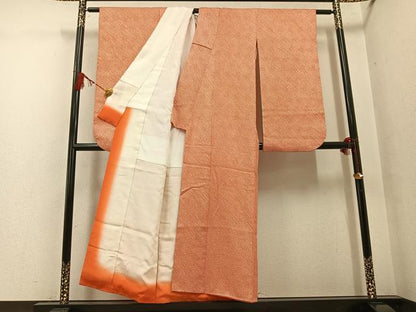 平和屋着物●小振袖　二尺袖　総絞り　正絹　逸品　AABG5742ph