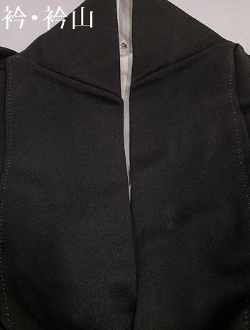 平和屋着物●松尾光琳　訪問着　竹林図　黒地　銀彩　正絹　逸品　AABG5751ph