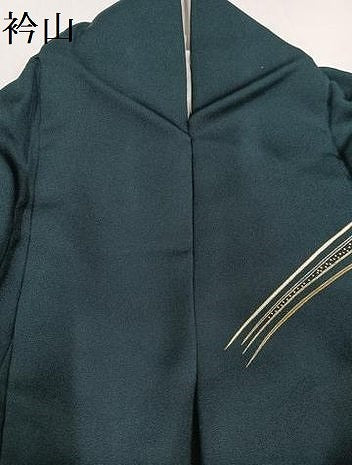 平和屋着物●訪問着　手描き　草花文　金糸　正絹　逸品　AABG5778ph