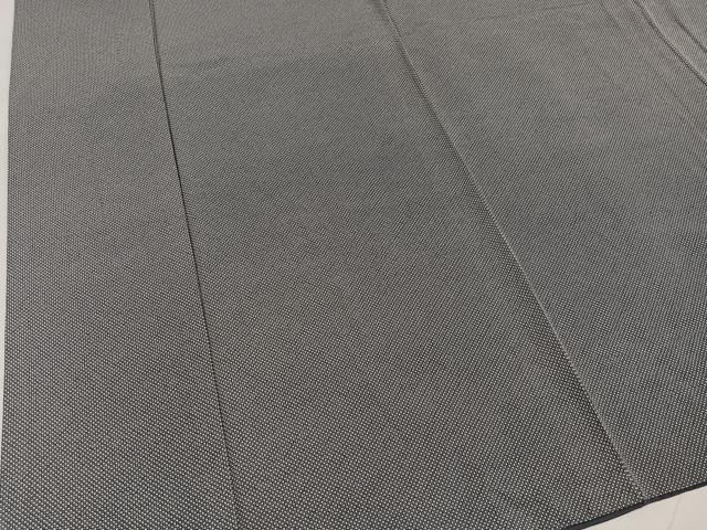 平和屋着物●伝統工芸士　小林義一　江戸小紋　御召十字　正絹　逸品　AABG5787ph