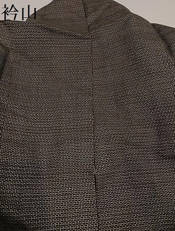 平和屋着物●本場大島紬　訪問着　刺繍　100亀甲　総詰め　梅　金糸　正絹　逸品　AABG5789ph