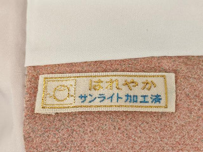 平和屋着物●訪問着　草花文　暈し染め　金彩　正絹　逸品　AABG5834ck